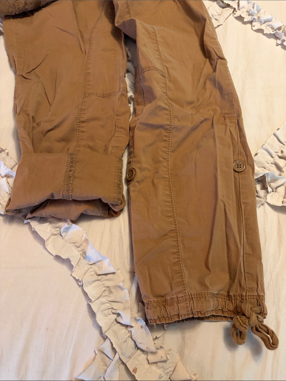 Calvin Klein Jeans Pre-loved Women’s Pants in Rust Size 4 - Picture 8 of 8